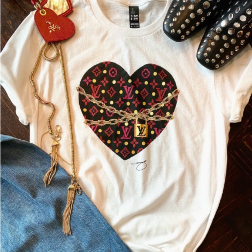 Keys to My Heart LV TEE